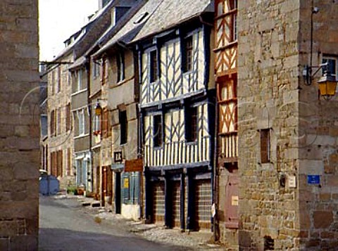 Rue Renan at Treguier CtesdArmor France    Brittany