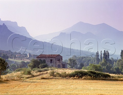 Mountain scene near MoustiersSteMarie   AlpesdeHauteProvence France