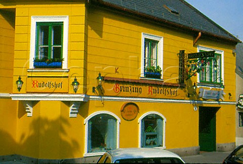 Grinzing Austria The village is famous   for its Heurige or new wine taverns   Vienna Hills