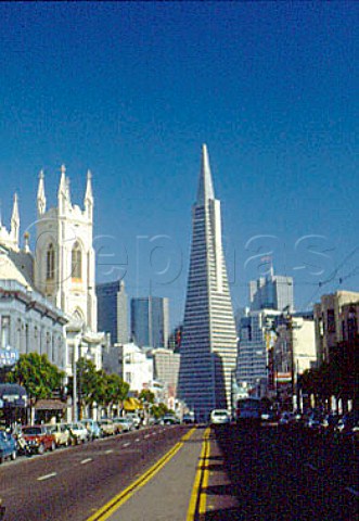 Transamerica Pyramid San Francisco   California USA