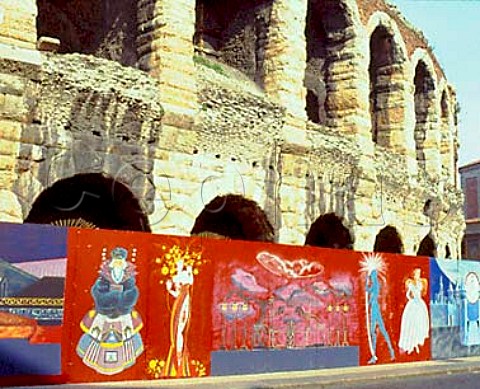 Roman amphitheatre and opera arena Verona