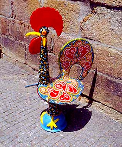 The Cock of Barcelos  the subject of a Portuguese   legend    Braga Minho Portugal