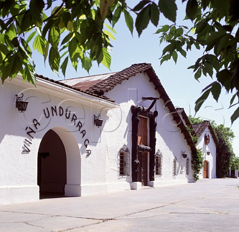 Bodega of Vina Undurraga at Santa Ana in the Maipo   Valley near Santiago Chile