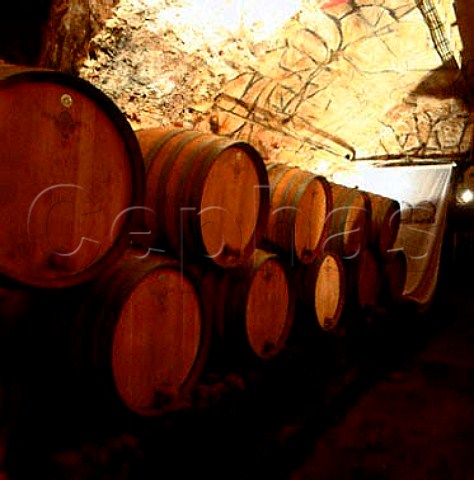 Schlossgut Diels cellars in Burg Layen with French   oak barriques  Nahe