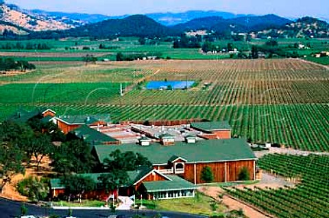 Mumms winery on the Silverado Trail   Napa Valley