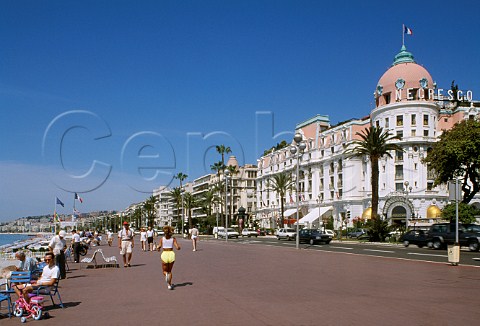 Hotel Negresco on the Promenade des  Anglais Nice AlpesMaritimes France  Cte dAzur