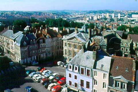 View over the old town of Boulogne   PasdeCalais France