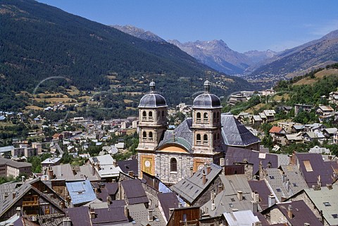 The cathedral in Briancon HautesAlpes France