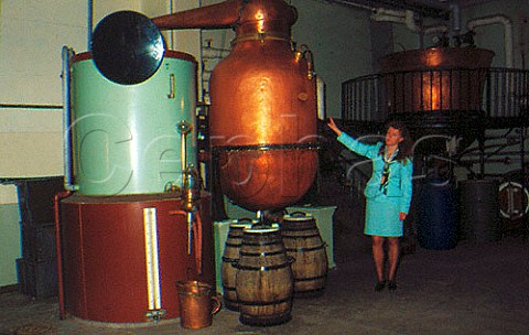 The distillery of the Monastery of   Chartreuse where Chartreuse liqueur is   made   Voiron Isre RhneAlps France