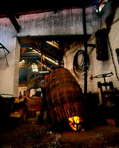 Cooperage at Adegas de Sao Francisco Funchal   Madeira Owned by the Madeira Wine Company this is   the only cooperage left on the island