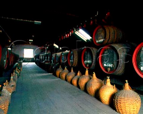 Ageing room in the roof at Adegas de Sao Francisco    owned by the Madeira Wine Company Funchal Madeira
