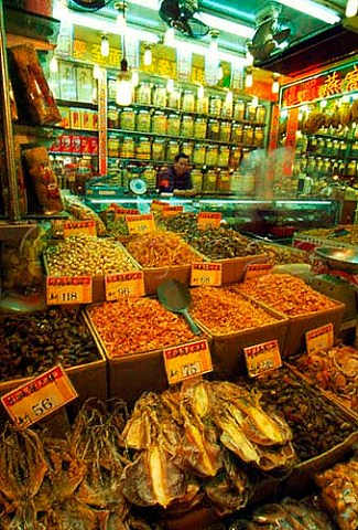 Chinese medicine shop  Hong Kong China