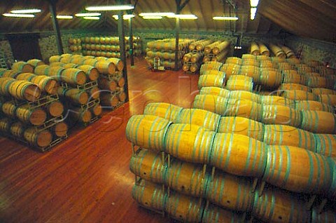 Barrel room of Simi Winery Healdsburg   Sonoma Co California