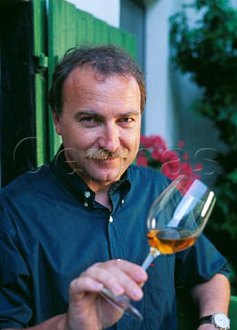 Willi Opitz winemaker at Illmitz Burgenland Austria Neusiedlersee