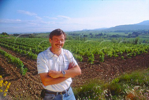 Jocelyn Chudzikiewicz of Domaine des   Amouriers Vacqueyras Vaucluse France   AC Vacqueyras