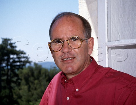 Alain Dugas circa 1997 of Chteau la Nerthe   ChteauneufduPape Vaucluse France