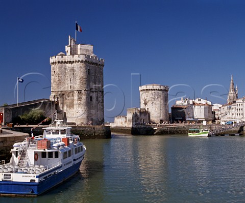 Harbour entrance at La Rochelle CharenteMaritime France  PoitouCharentes