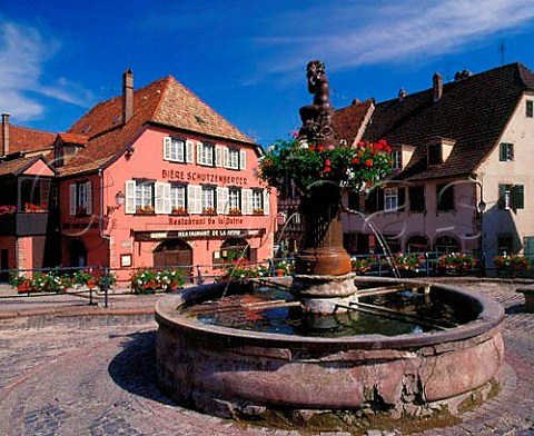 Restaurant de la Patrie in the wine town of Barr    BasRhin France Alsace