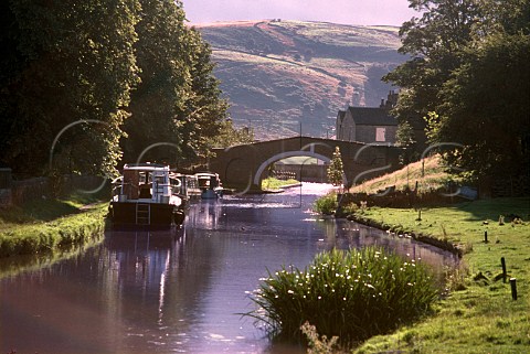 Leeds and Liverpool Canal Kildwick   West Yorkshire England