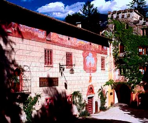 Schlosskellerei Turmhof of Herbert Tiefenbrunner at   Entiklar near Cortaccia Alto Adige Italy