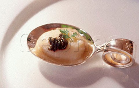 Mashed potato with Beluga caviar