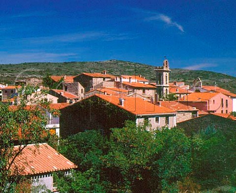 The village of Calce high in the hills east of   Estagel PyrnesOrientales France  Ctes du RoussillonVillages  Rivesaltes
