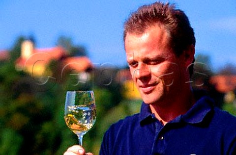 Manfred Tement winemaker at Berghausen   Styria Austria Sdsteiermark