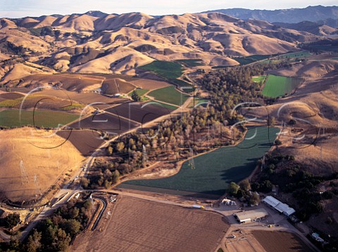 Talley Vineyards in the Arroyo Grande Valley with the Santa Lucia Range beyond  San Luis Obispo County California   Arroyo Grande