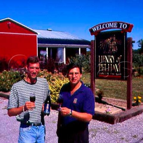 Matthew and Paul Speck Henry of Pelham Estate   StCatherines Ontario Province Canada Niagara Peninsula