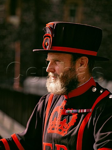 Beefeater Yeoman Warder at the Tower of London