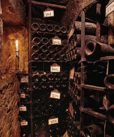 Vintage bottle cellar of Bouchard Pre et Fils Beaune Cte dOr France