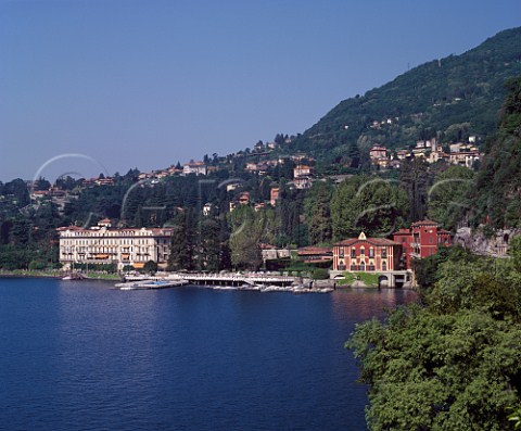 Villa dEste on the shore of Lake Como at Cernbbio Lombardy Italy