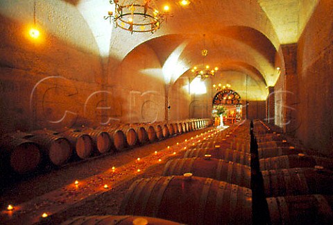 Barrel cellar of Haute Cabrire  Franschhoek South Africa   Paarl WO