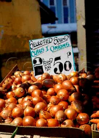 Onions for sale   KingstonuponThames market