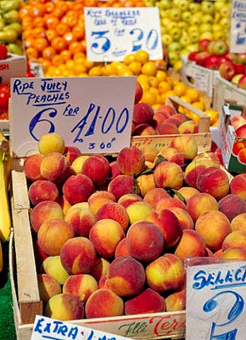 Peaches for sale   KingstonuponThames market