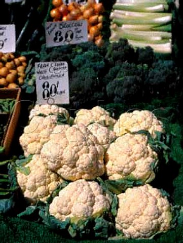 Cauliflower and broccoli for sale  KingstonuponThames market
