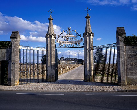 Entrance to Chteau La Mission HautBrion   Pessac Bordeaux Gironde France  PessacLognan  Bordeaux