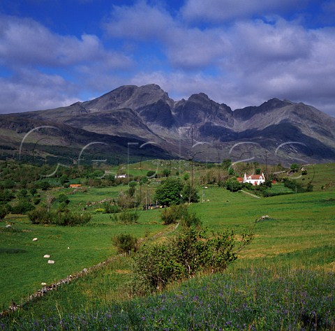 Bla Bheinn viewed from Torrin Isle of Skye   Scotland