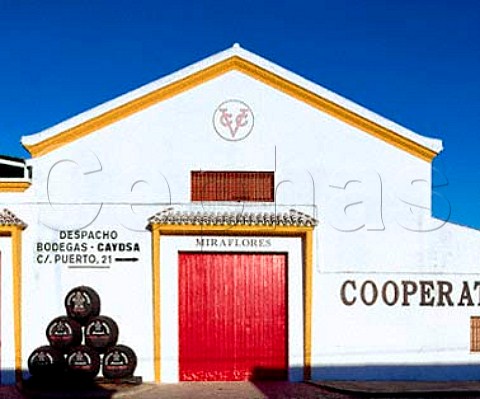 Cooperativa del Campo Virgen de la Caridad    Sanlcar de Barrameda Andalucia Spain  Manzanilla  Sherry
