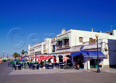 Waterfront restaurant in   Sanlcar de Barrameda Andalucia Spain