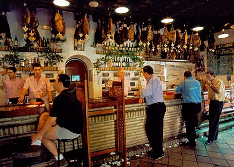 Casa Balbino a tapas bar on Plaza de Cabildo in the   centre of Sanlcar de Barrameda Andalucia Spain