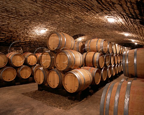 Barrel cellar of Domaine Dujac MoreyStDenis Cte dOr France