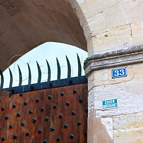 Gateway to Chteau de Lamarque Lamarque   Gironde France   Mdoc Cru Bourgeois Suprieur