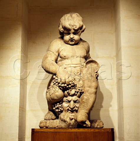 Bacchus statue at Chteau MoutonRothschild   Pauillac Gironde France     HautMdoc  Bordeaux