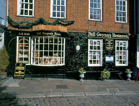 Anderson and Co Tea Merchants and Nell Gwynns   Restaurant Church Street Windsor Berkshire