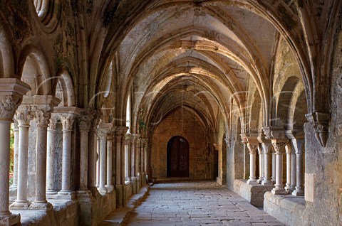 Cloisters of Fontfroide Abbey Aude France