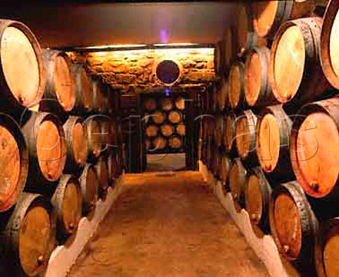 Barrel cellars of Bodegas Remelluri   Labastida Alava Spain
