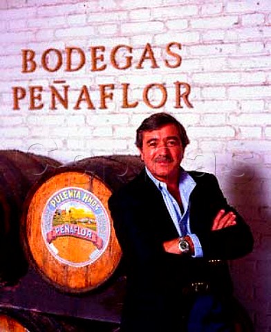 Luis Alfredo Pulenta of Bodegas Peaflor  Maip Mendoza province Argentina
