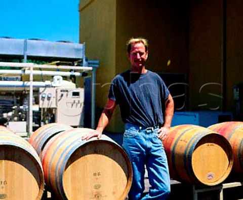 Tony Britton cellarmaster of Marimar Torres   Winery Sebastopol Sonoma Co California  Sonoma County Green Valley AVA