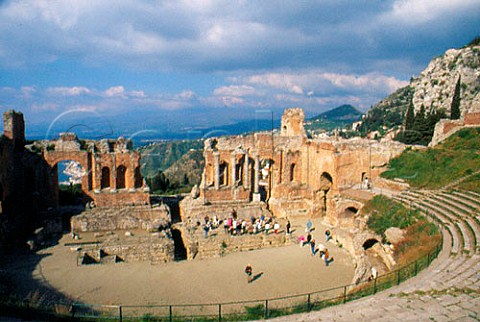 Greek Theatre at Taormina  Sicily